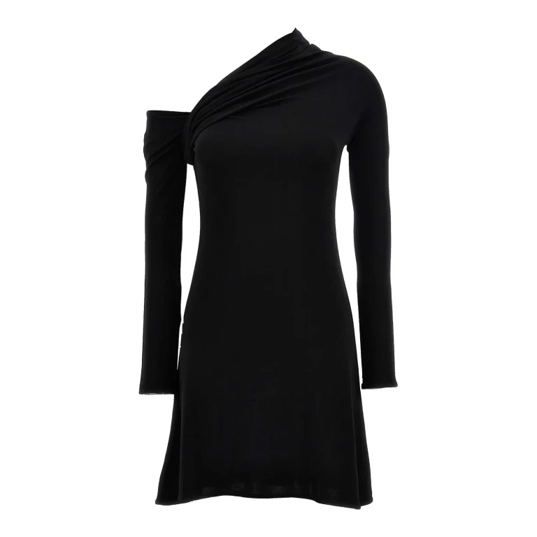 Courreges Robe Courte - Bleu Foncé
