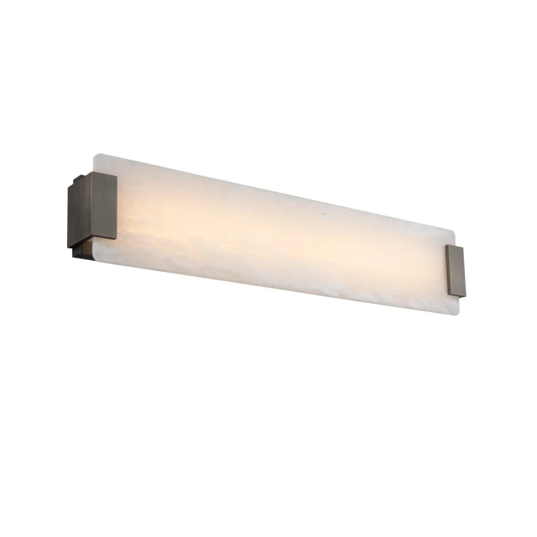 Modern Forms Quarry Bathroom Vanity Light in Brushed Nickel - WS-60028-BN