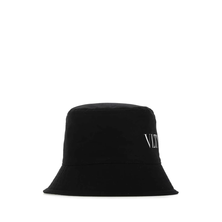 Valentino Garavani Black Cotton Hat