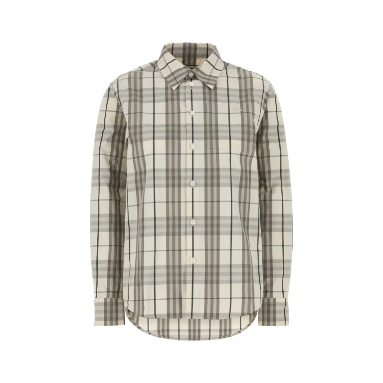 Burberry Embroidered Poplin Shirt