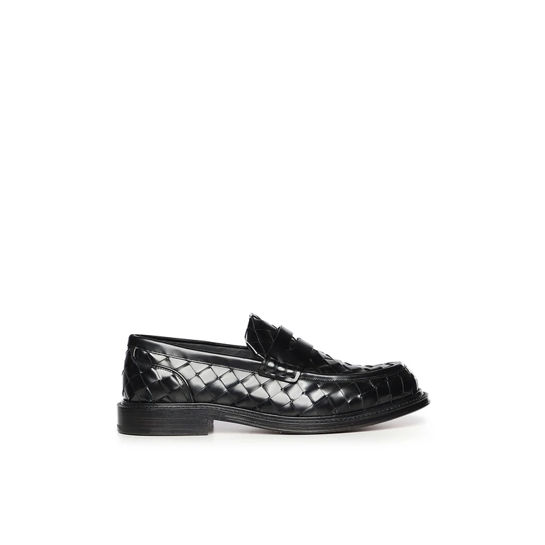 Bottega Veneta Flat shoes Black Calfskin - Men