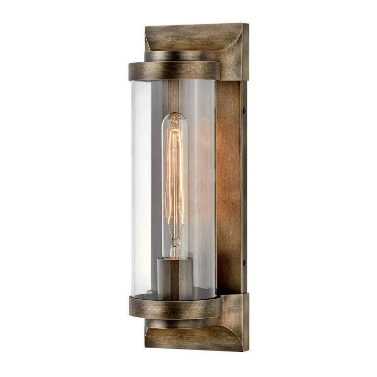 Burnished Bronze LED Outdoor Wall Mount from the Pearson Collection