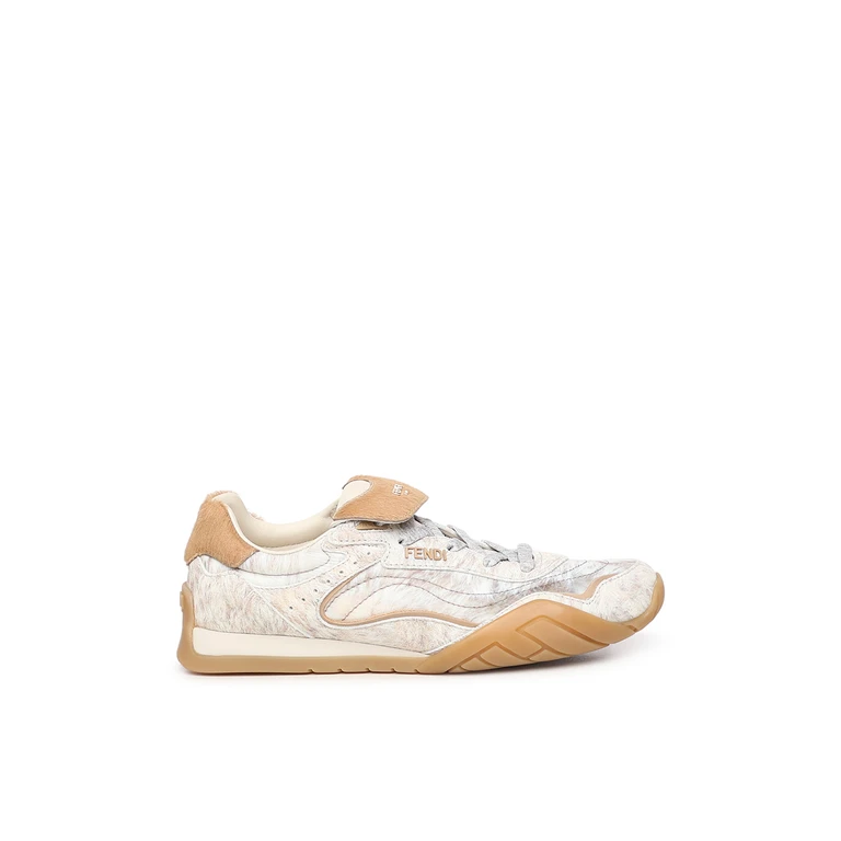 Fendi Sneakers MultiColour Calfskin/polyamide - Women