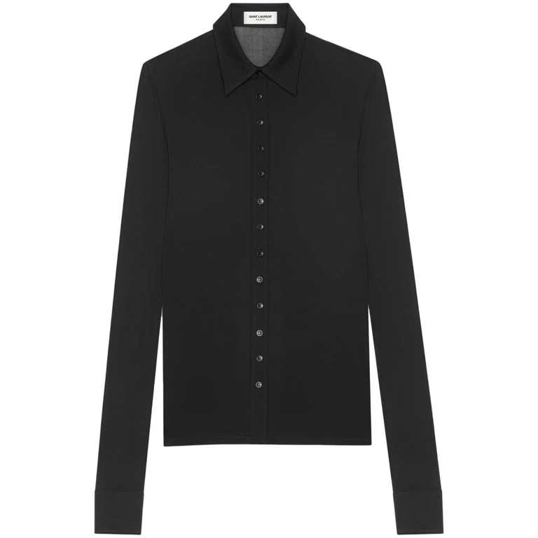 Saint Laurent Camicia Black - Women