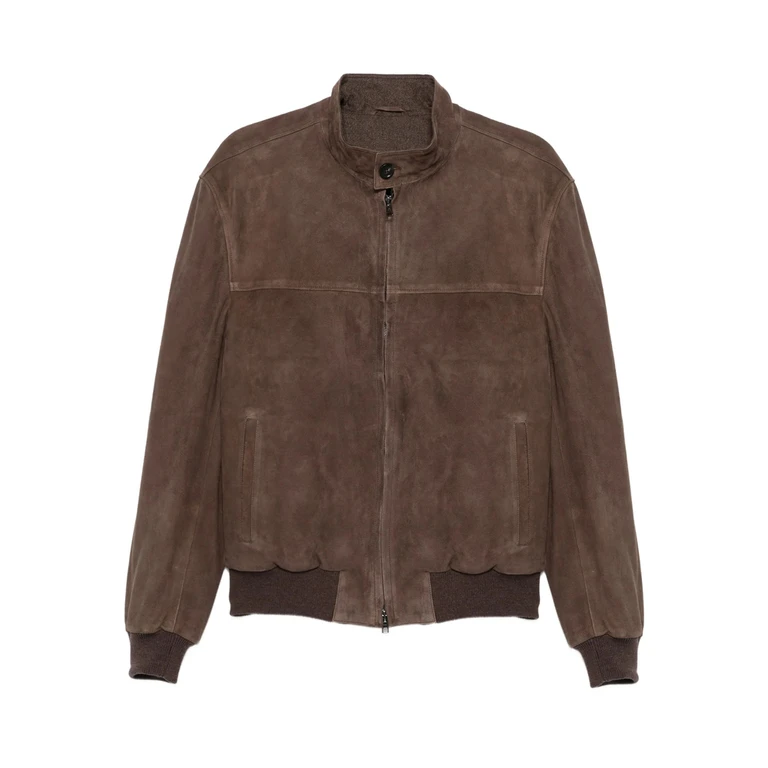 Rifugio Zip-up Suede Jacket