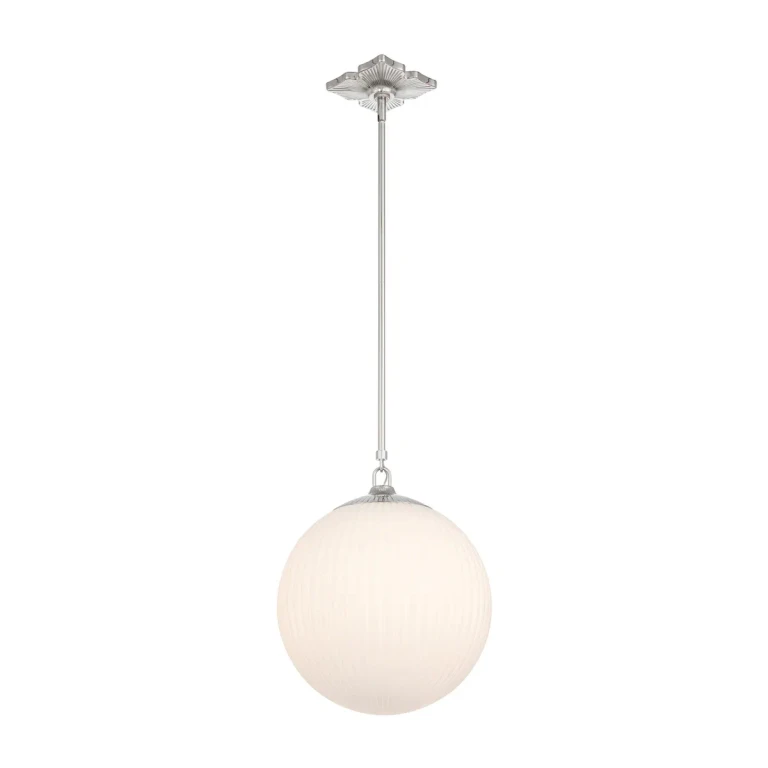 Polished Nickel Pendant from the Orly Collection