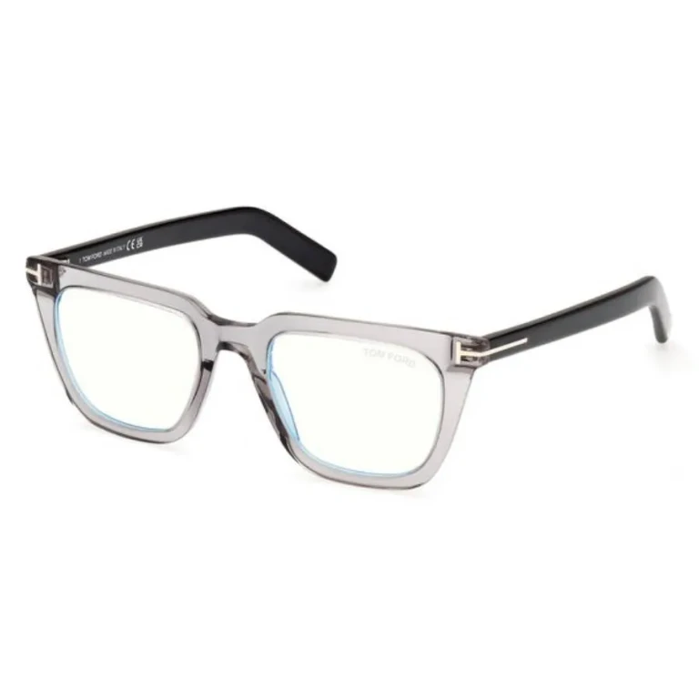 Tom Ford Blue Light Block Square Mens Eyeglasses FT5963-B 020 50