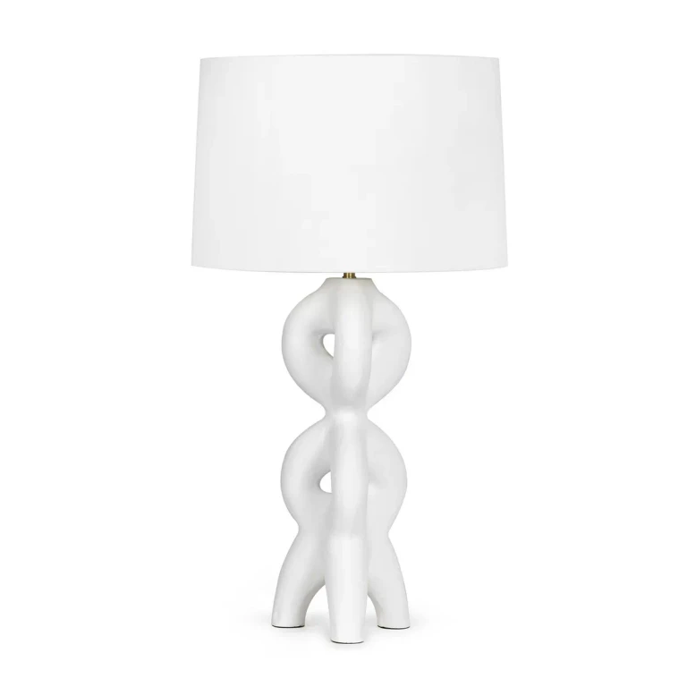White Table Lamp from the Jacob Collection