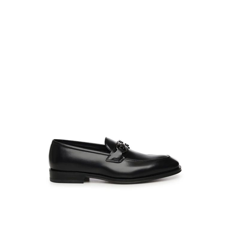 Ferragamo Flat shoes Black Calfskin - Men