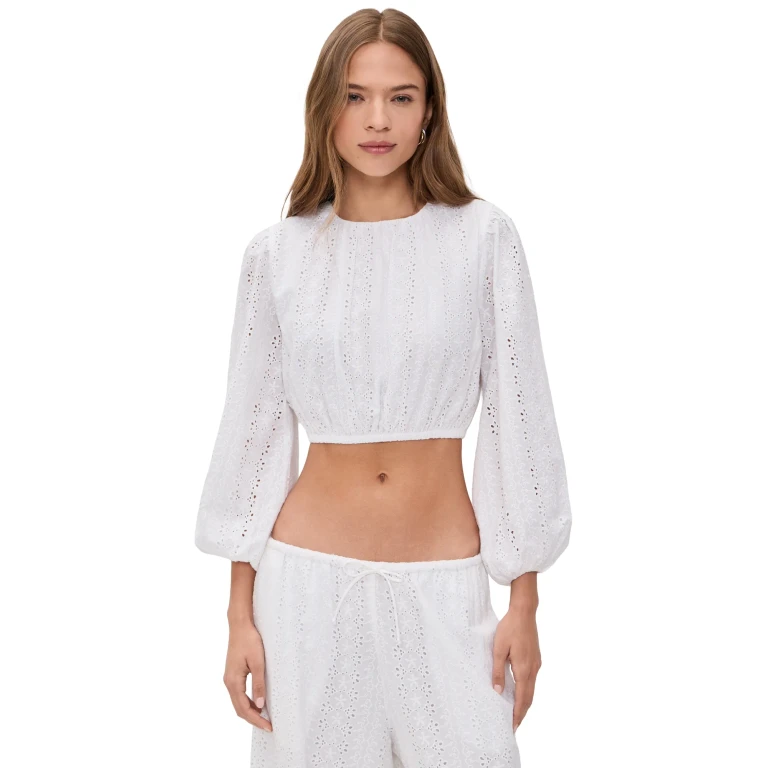 Playa Lucila Playa Lucila Top White XS