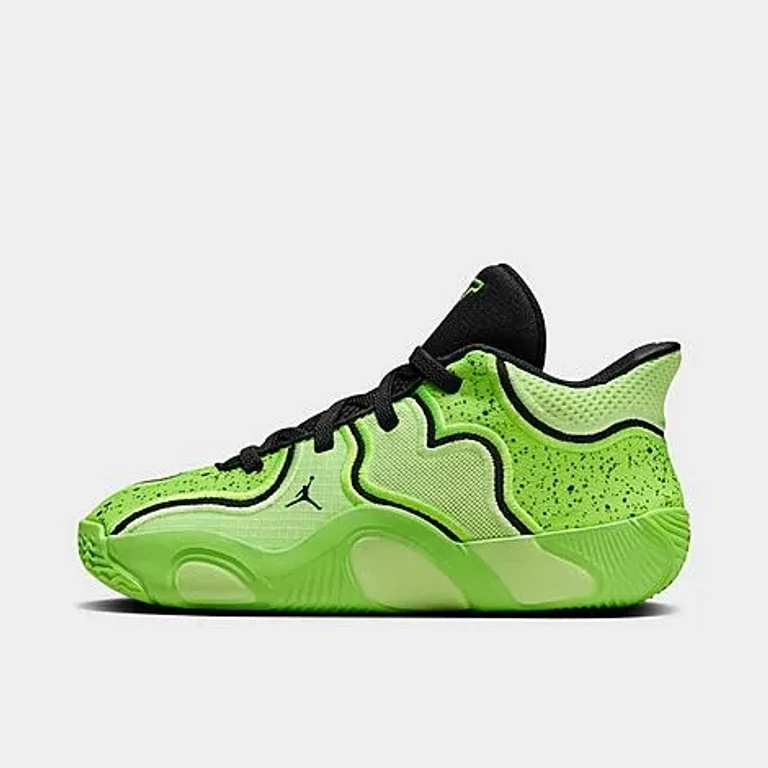Little Kids Tatum 3 Basketball Shoes in Ghost Green/Electric Green/Black Size: 10.5
