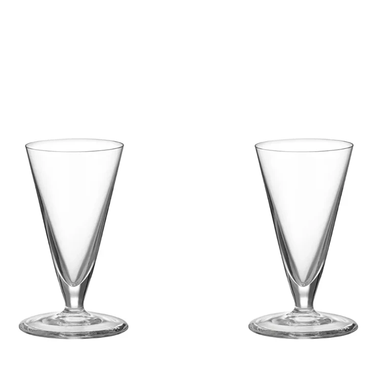 Orrefors Geometry Schnaps Glass, Set of 2