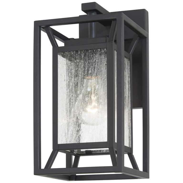 Harbor View Outdoor Wall Light in Sand Coal