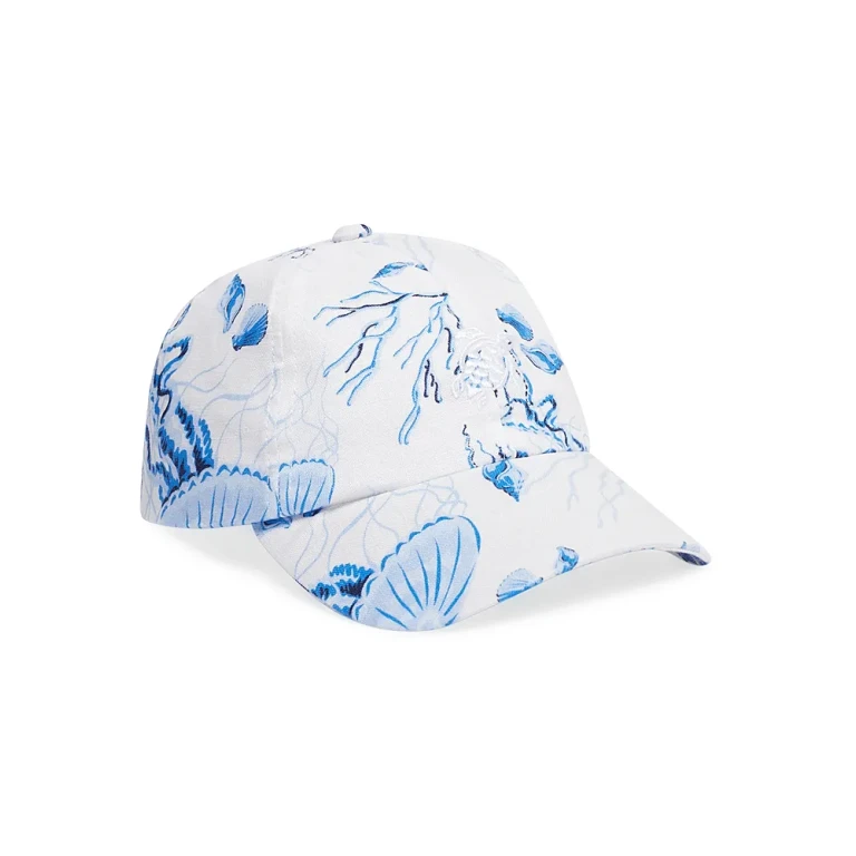 Vilebrequin Medusa & Shells Linen Cap