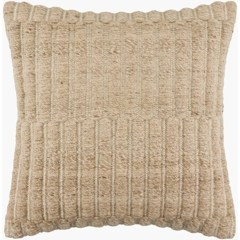 Monacizzo Tan 20" Accent Pillow