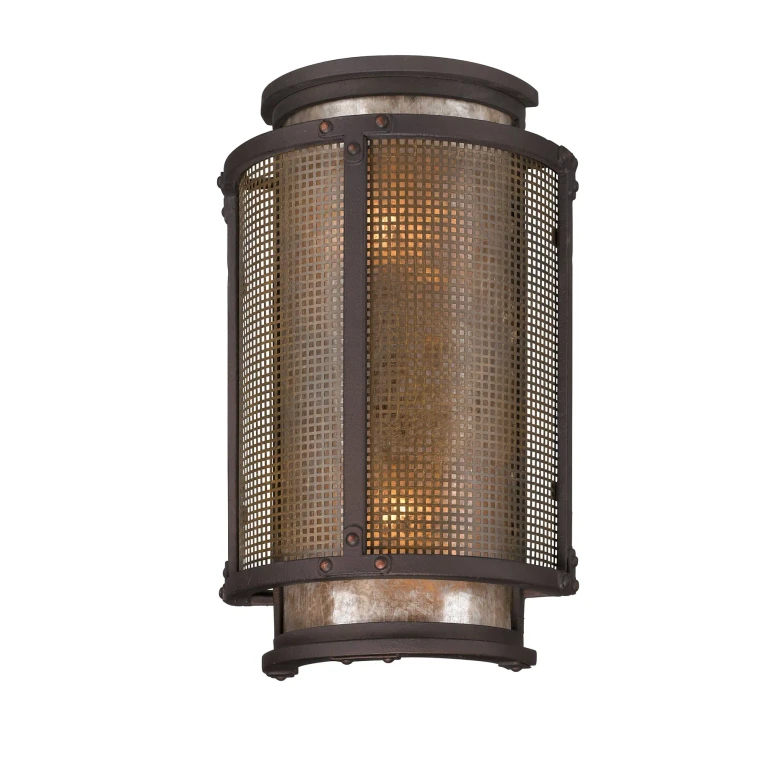 Troy Copper Mountain 2-Light 14" Outdoor Wall Light in Copper Mountain Bronze