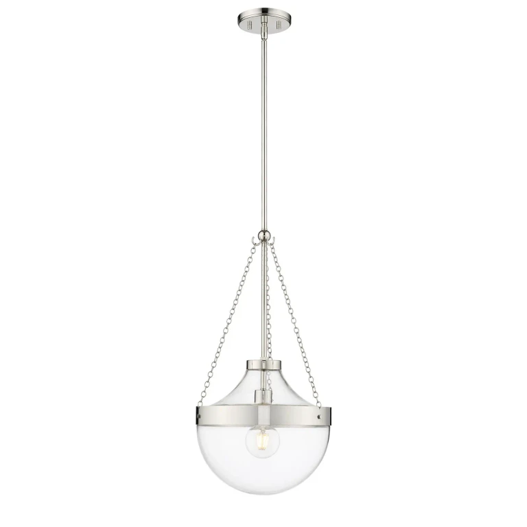 Polished Nickel Pendant from the Clarra Collection
