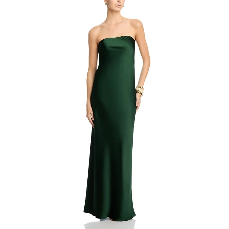 Norma Kamali Strapless Gown