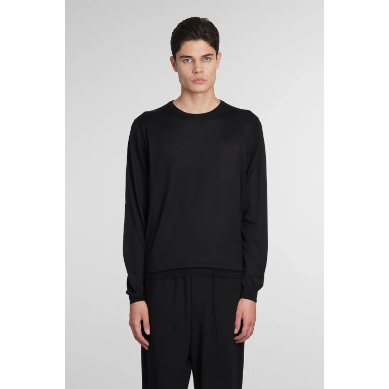 Giorgio Armani Pull Col Rond - Noir