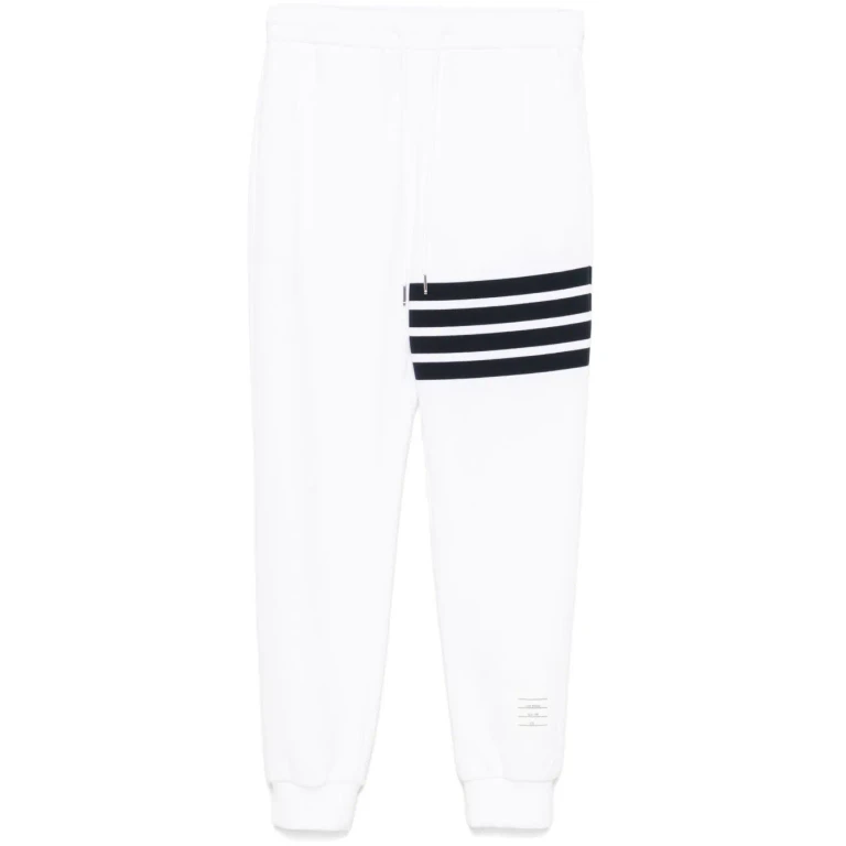Thom Browne 4bar Cotton Sweatpants