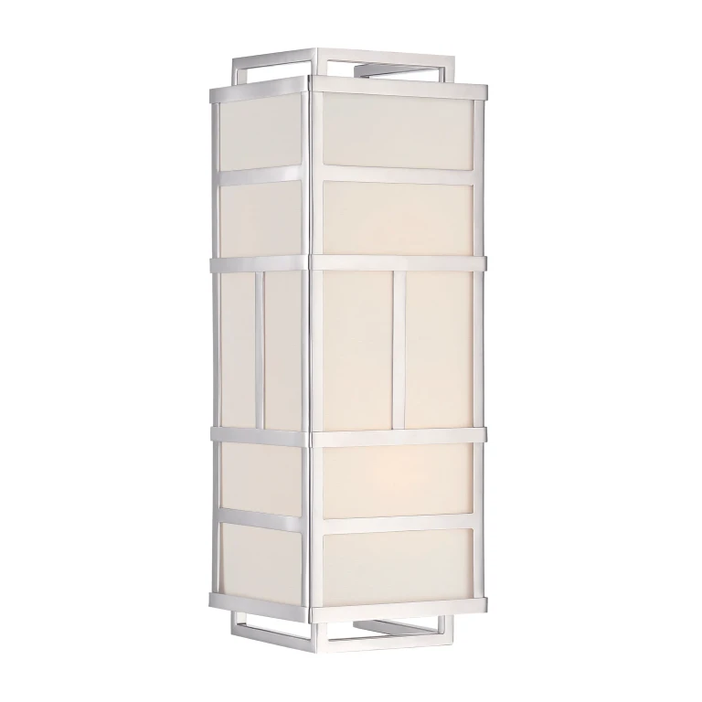 Libby Langdon for Crystorama Danielson 18" Wall Sconce in Polished Nickel
