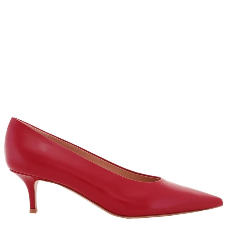Gianvito Rossi Robbie 55 Leather Pumps