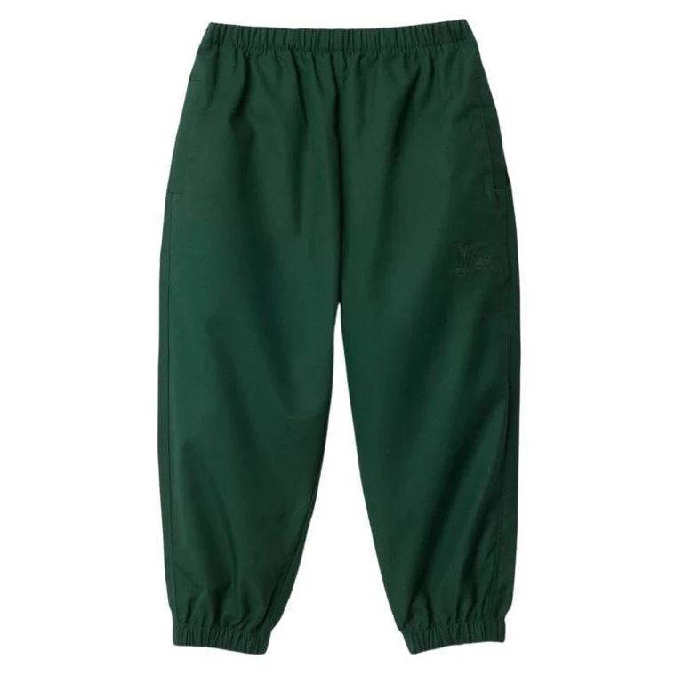 Burberry Kids Adrian Cotton-Blend Jogging Pants