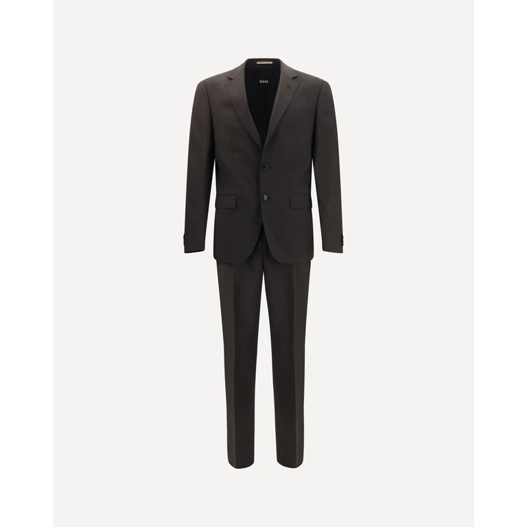 HUGO BOSS BLACK Virgin wool Suit Male 48