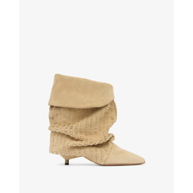 Boots Edrik - Femme - Beige Profond - Taille 37 - Isabel Marant