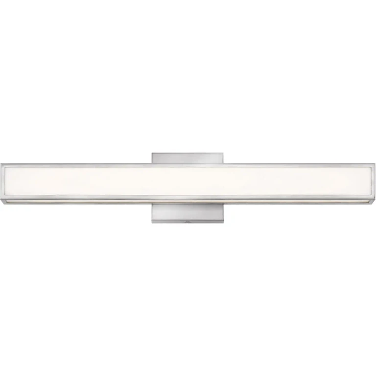 Brushed Nickel LED Bath from the Alto Collection