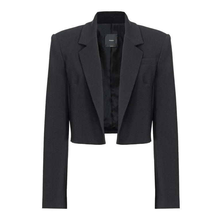 Pinko 女士休闲夹克 - 黑色