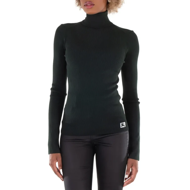 Burberry Long Sleeve Equestrian Knight Wool Jumper