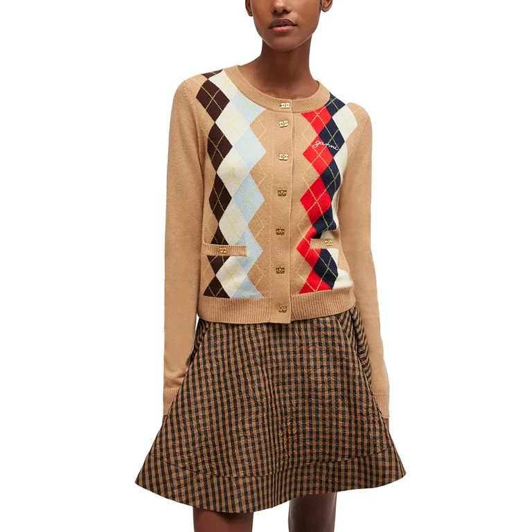 Ganni Cardigan - Beige