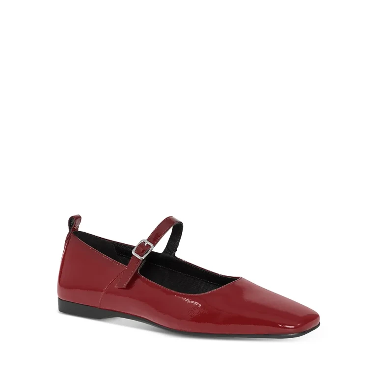 Vagabond Women's Delia Square Toe Ankle Strap Flats
