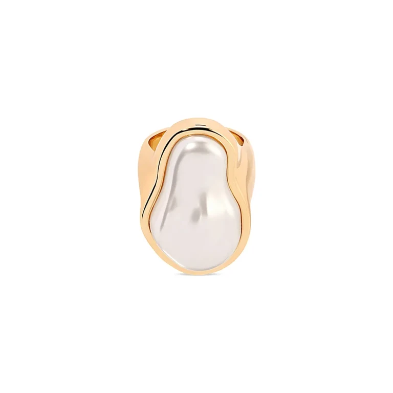 Ettika Sea Born Imitation Pearl Cocktail Ring