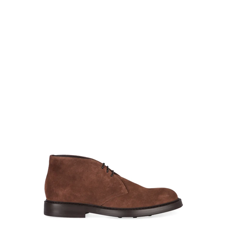 Doucal's Desert Boot In Suede