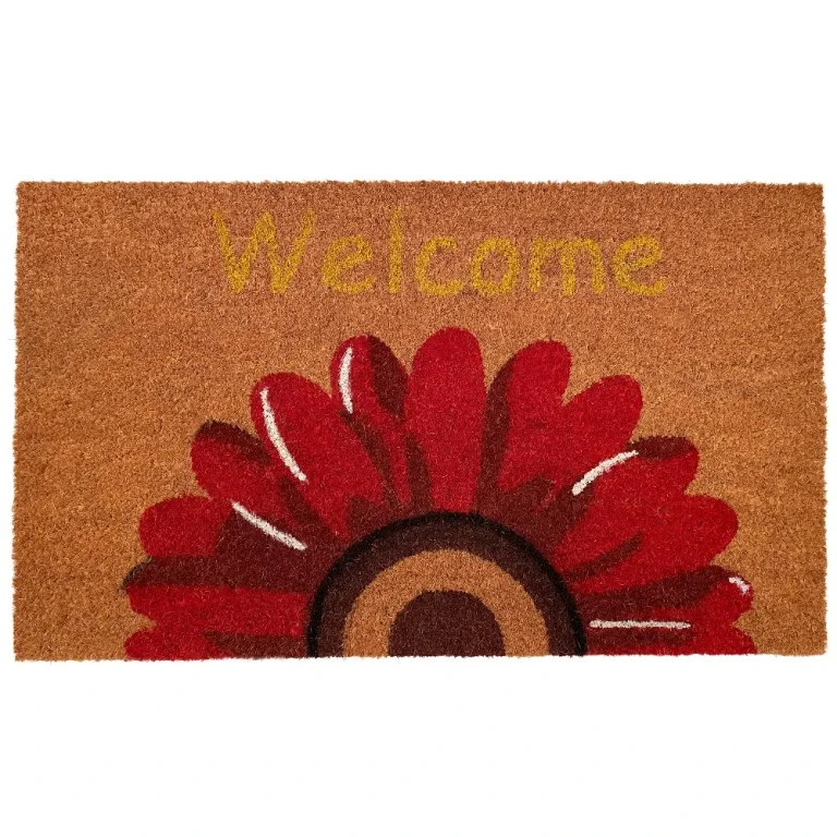 Sunflower Welcome Doormat