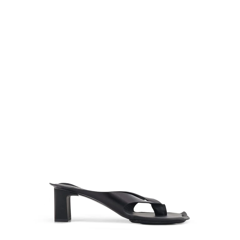 Mm6 Maison Margiela Sandali Nero - Donna