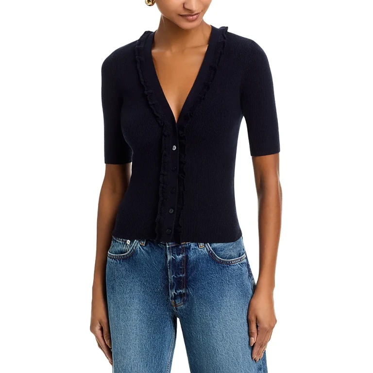 Paige Demetra Short Sleeve Cardigan