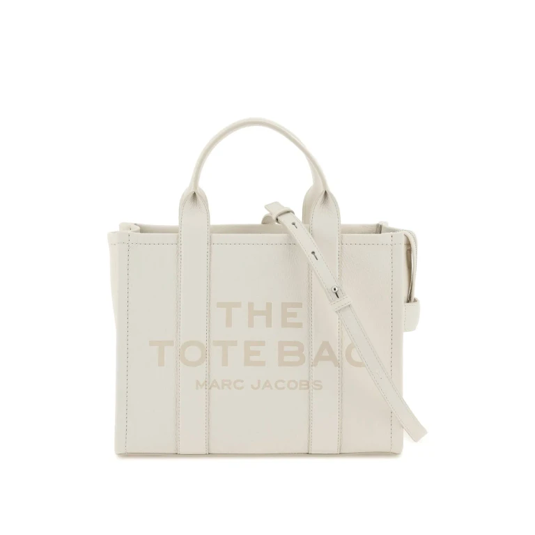 The Medium Tote Bag in Grained Leather (H004L01PF21140)