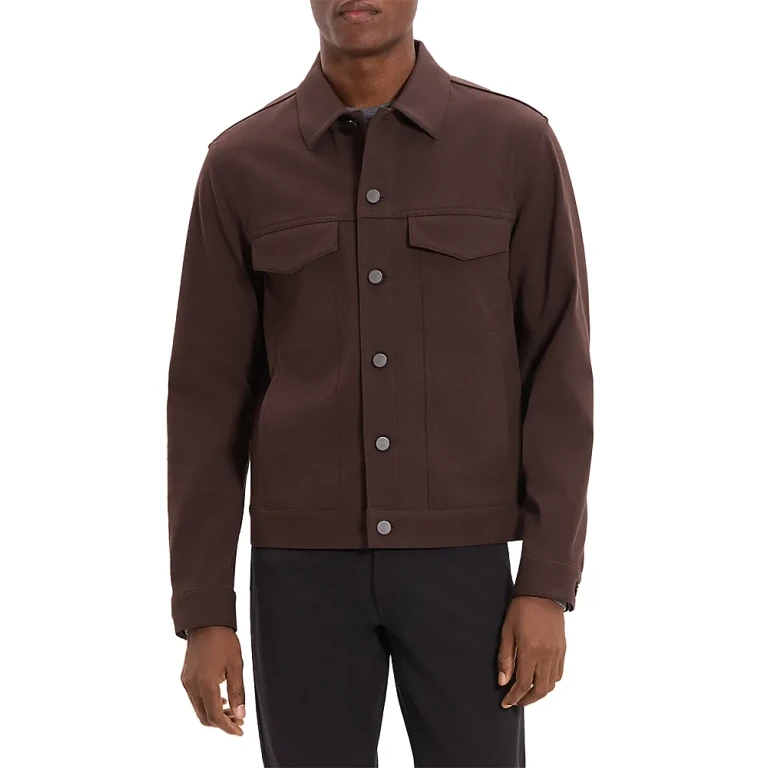 Theory River Jacket in Neoteric Twill