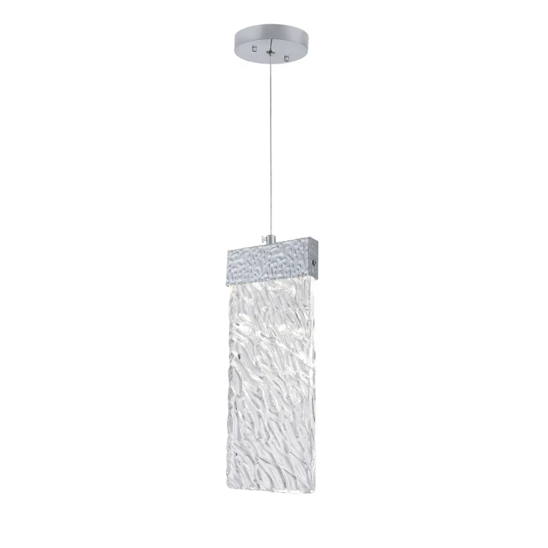 Pewter LED Mini Pendant from the Carolina Collection