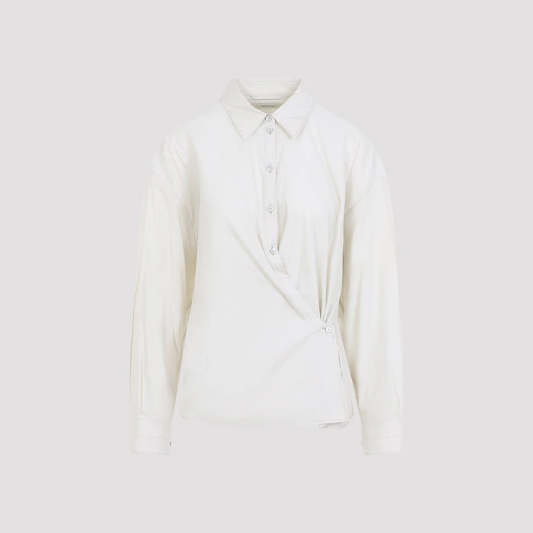 LEMAIRE - Lemaire Straight Collar Twisted Shirt