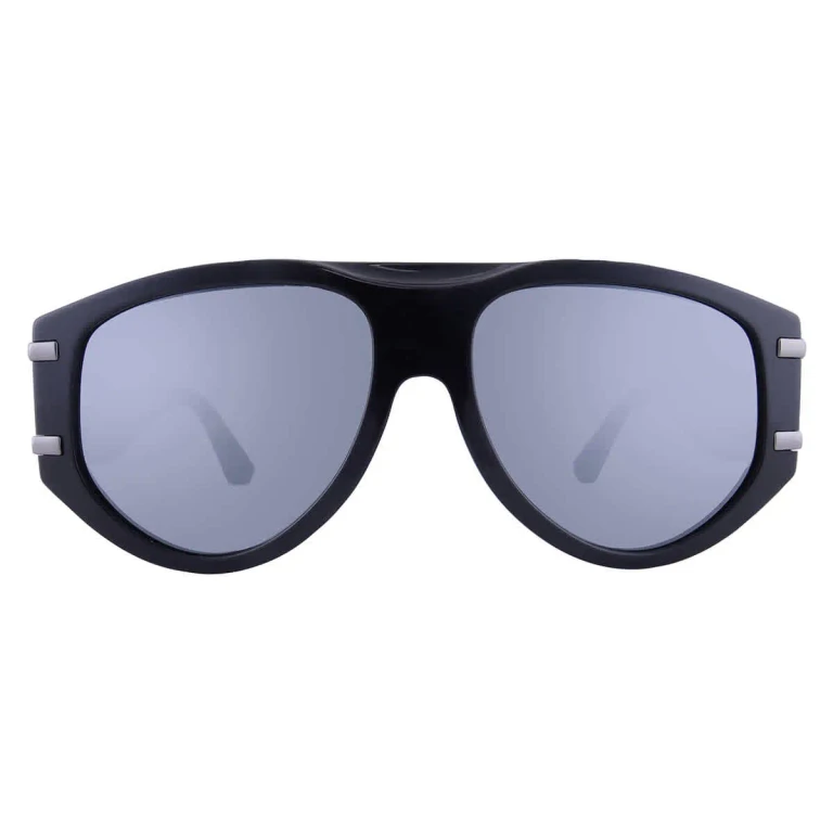 Dolce and Gabbana Dark Grey Mirror Pilot Ladies Sunglasses DG4499 501/6G 57