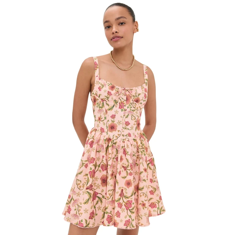 Agua Bendita Spring Underwire Aura Mini Dress Multicolor S