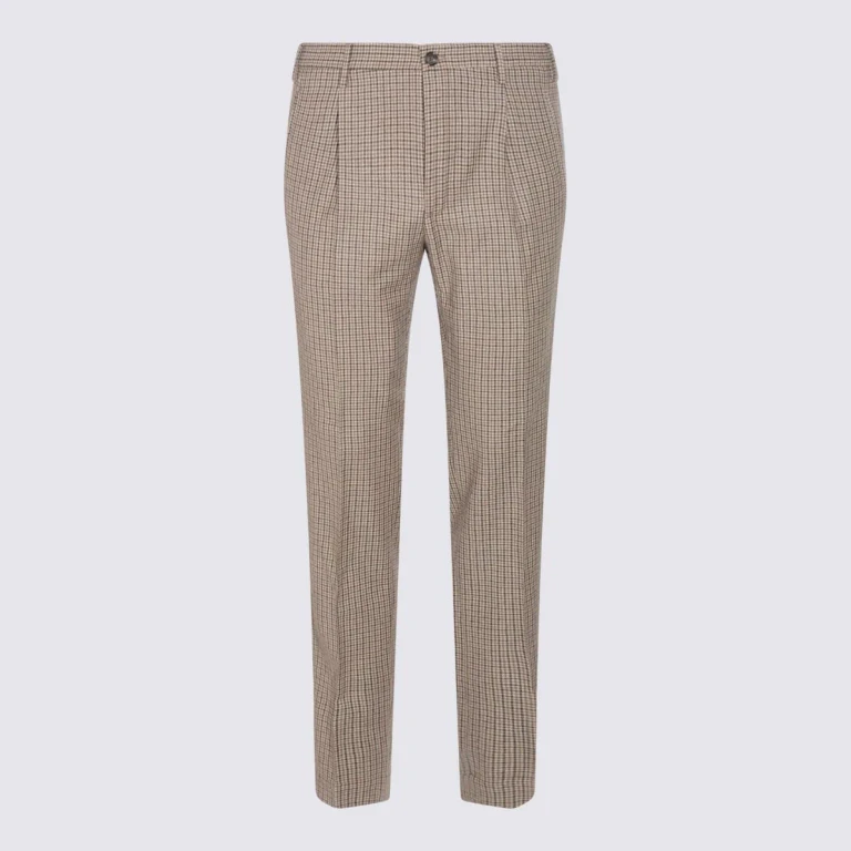 Burberry Beige Wool Pants