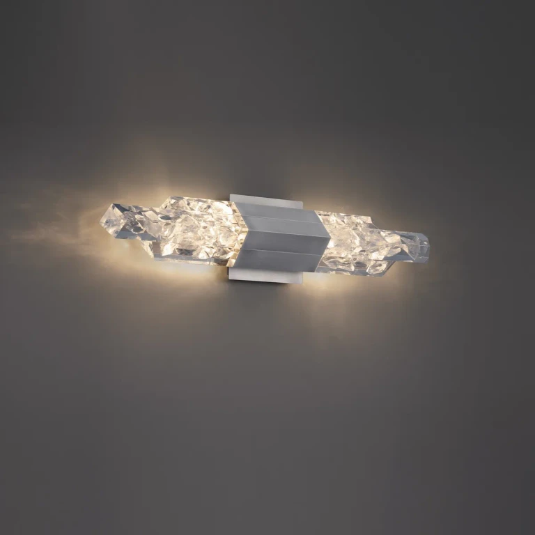 Brushed Nickel LED Bathroom Vanity Light from the Montage Collection