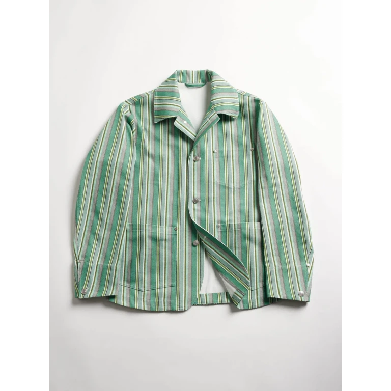 doppiaa Aassalonne Striped Work Jacket
