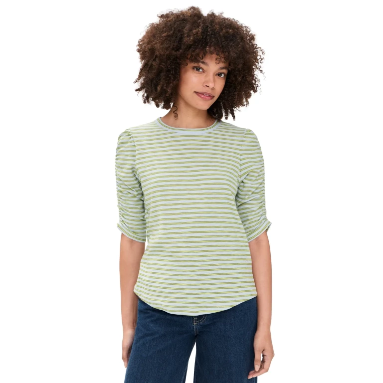 Veronica Beard Jean Waldorf Tee Black XL