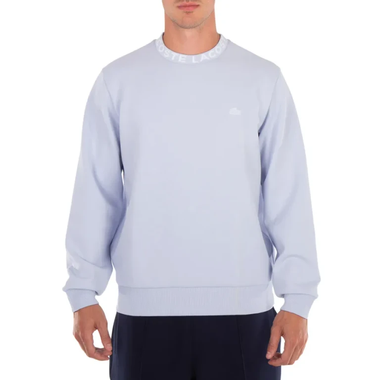 Lacoste Crewneck Logo Embroidered Sweatshirt